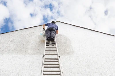 Peinture extérieure à Lannédern — façades et ravalement
